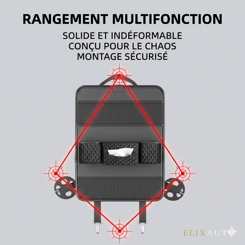 Organisateur Premium Voiture Elixauto